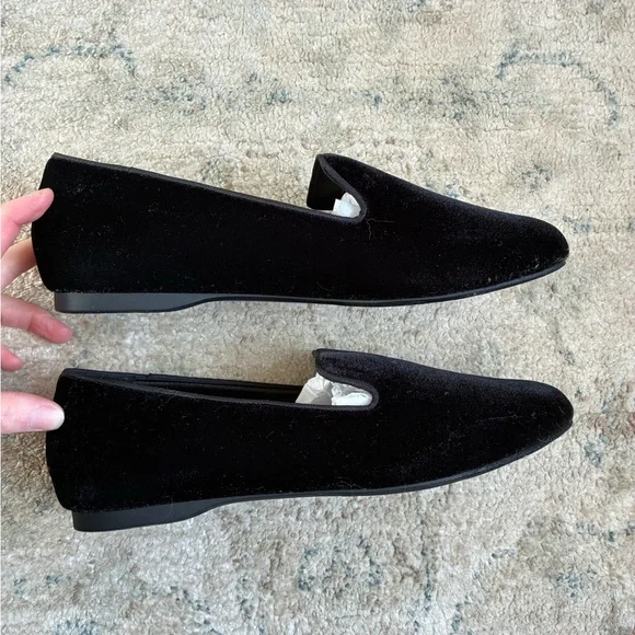 Birdies The Starling in Black Suede Loafers 8 - Picture 7 of 16